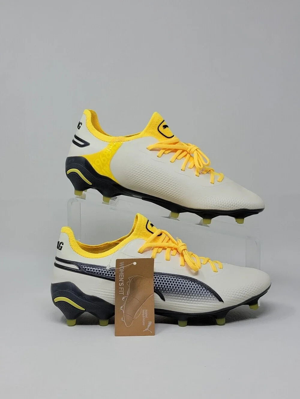 Puma King Ultimate FG/AG Women's Size 8 Off White Soccer Cleats 107565-03 New